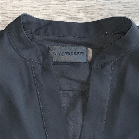 Blaque Label Black Shirt Dress Small - Picture 3 of 6